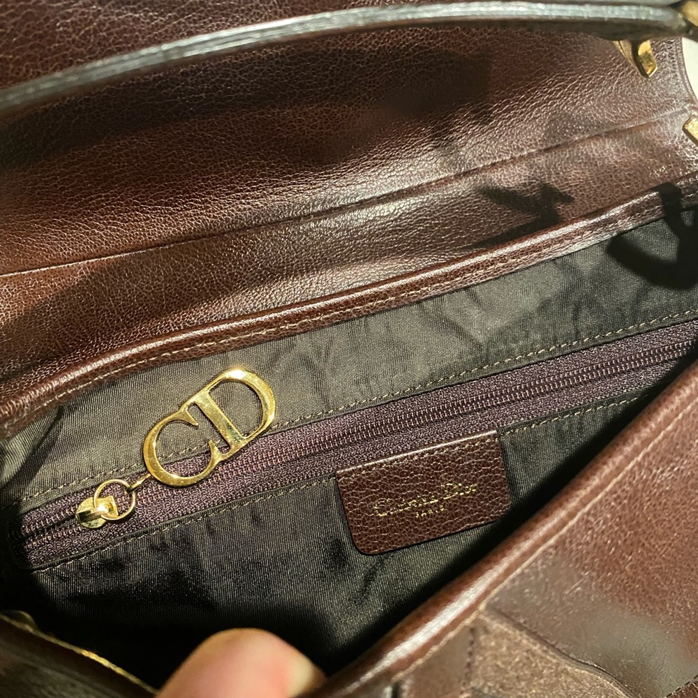 SOLD Dior Double Saddle Leather - Picture 9 of 11